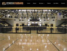 Tablet Screenshot of fitnessstandard.com